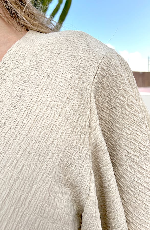 Smocked Jumpsuit Eveline Beige – jumpsuits & playsuits — foto 4