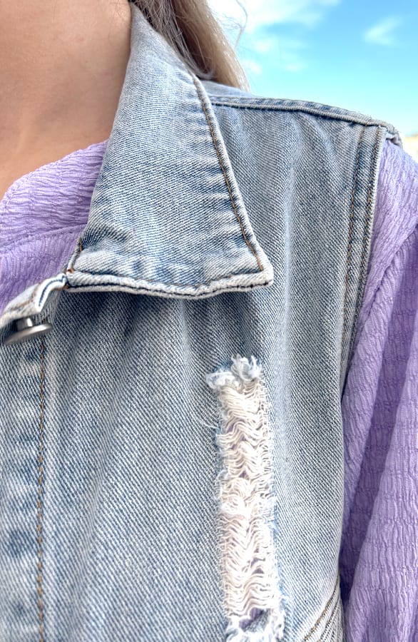 Spijkerstof Gilet Vera – vesten — foto 16