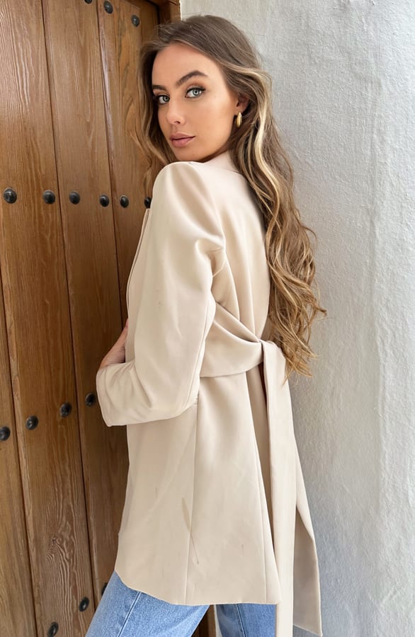 Strik Blazer Nala Beige – shoparchief — foto 3