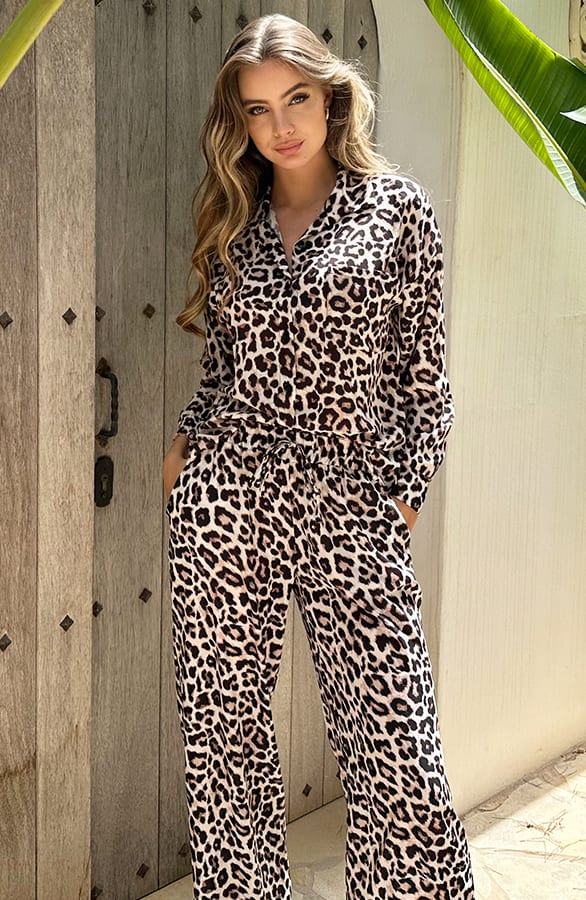 Strik Broek Leopard Evelina – shoparchief — foto 4