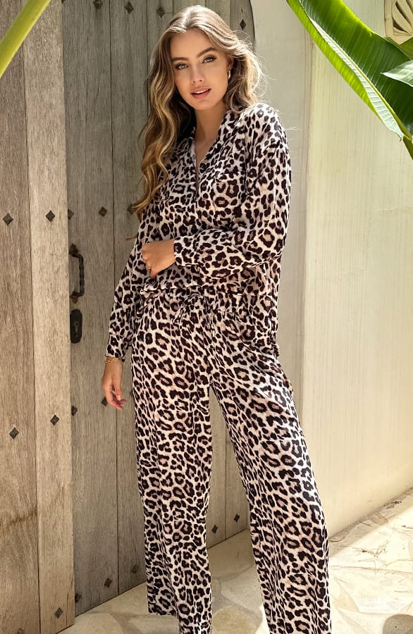 Strik Broek Leopard Evelina – shoparchief — foto 5