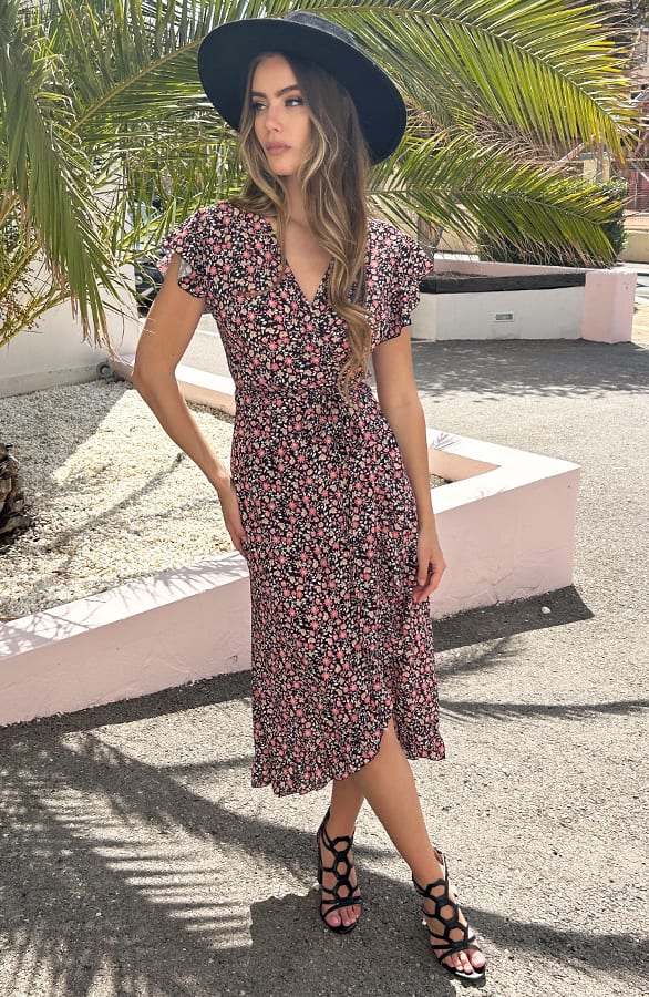 Suede Heels Dalia Zwart – shoparchief — foto 4
