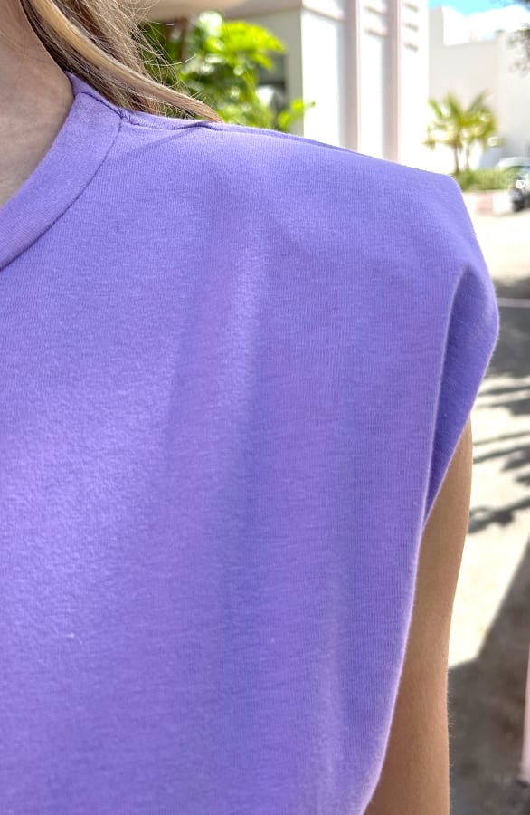 Top Schoudervulling Jade Lila – shirts & tops — foto 3