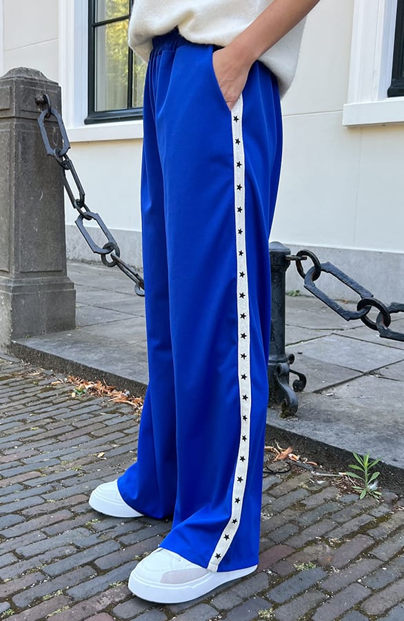 Bies Broek Straight Leg Lucy Kobalt – shoparchief — foto 2