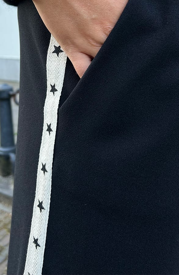 Bies Broek Straight Leg Lucy Zwart – shoparchief — foto 6