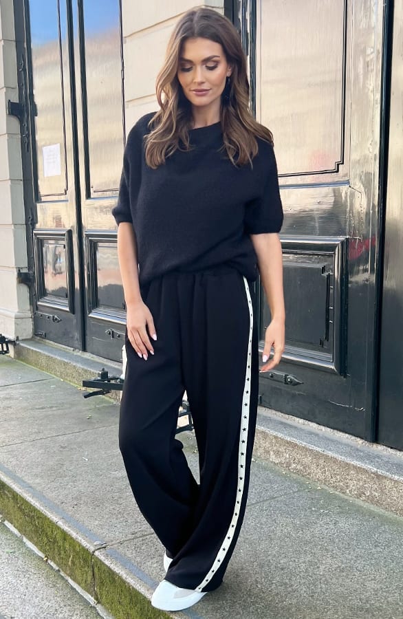 Bies Broek Straight Leg Lucy Zwart – shoparchief — foto 3