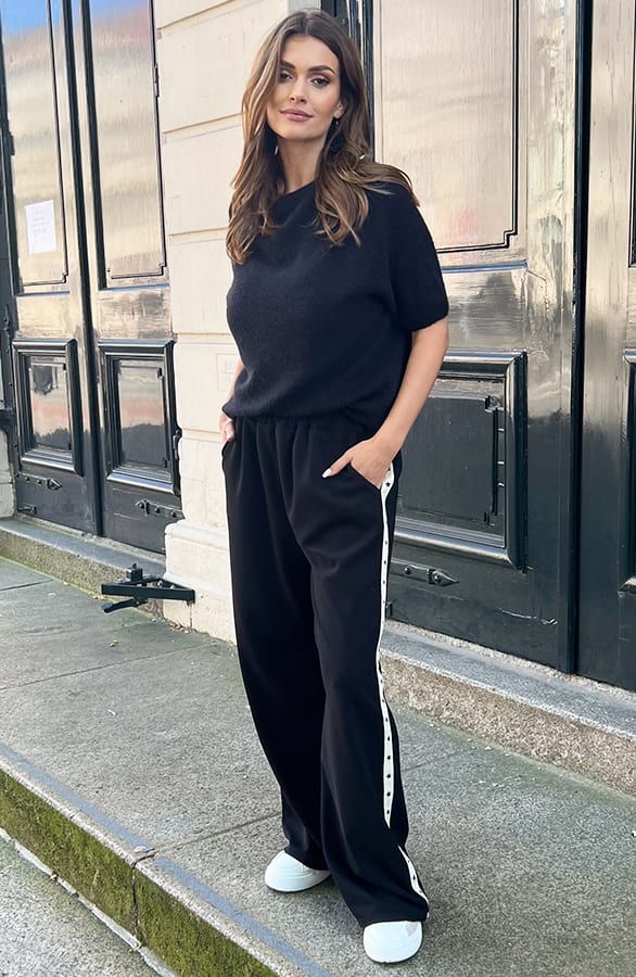 Bies Broek Straight Leg Lucy Zwart – shoparchief — foto 5