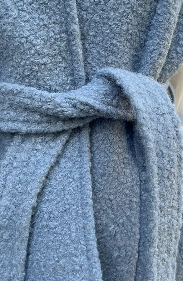Bouclé Gilet Aliza Jeans Blauw – shoparchief — foto 5