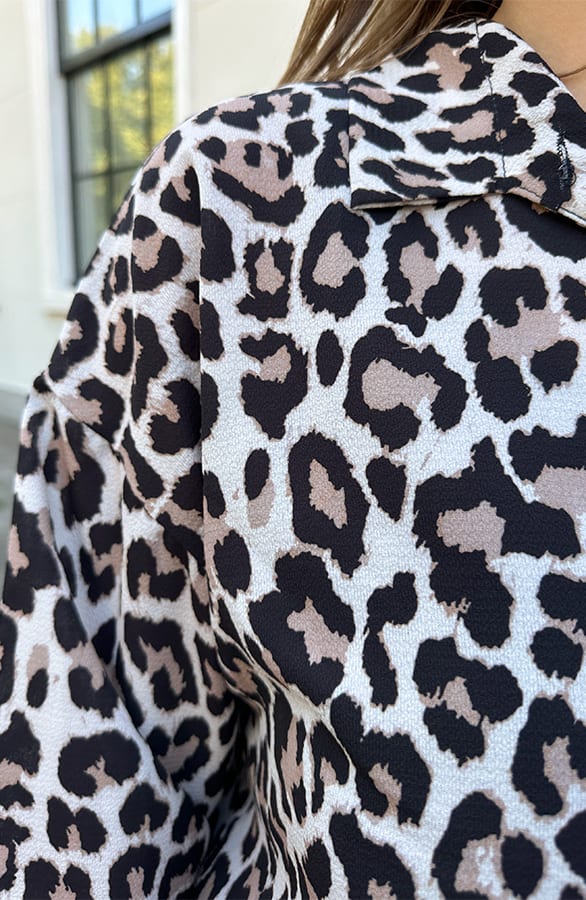 Button Blouse Leopard Kelly – shoparchief — foto 6