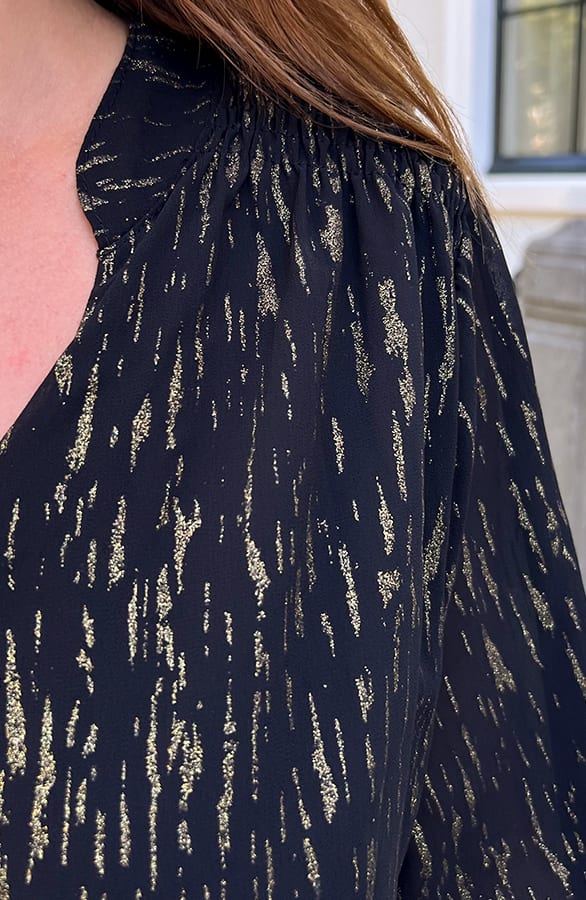 Deluxe Blouse Dessa Goud – kleding — foto 7