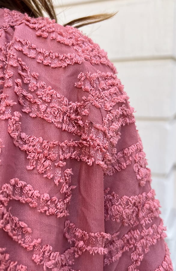 Detailed Dress Jailyn Dust Roze – shoparchief — foto 7