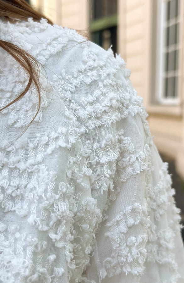 Detailed Dress Jailyn Light Beige – shoparchief — foto 8