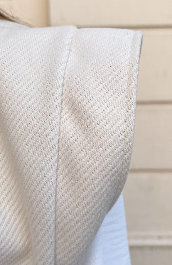 Gilet Shoulder Detail Amely Light Beige – shoparchief — foto 5