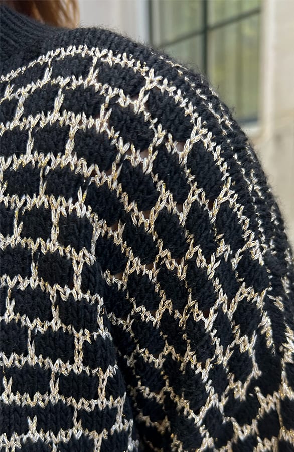 Knitted Trui Lurex Aevy Zwart – shoparchief — foto 6