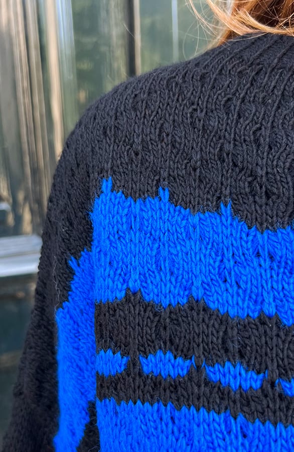 Knitted Trui Mirelle Kobalt – shoparchief — foto 5