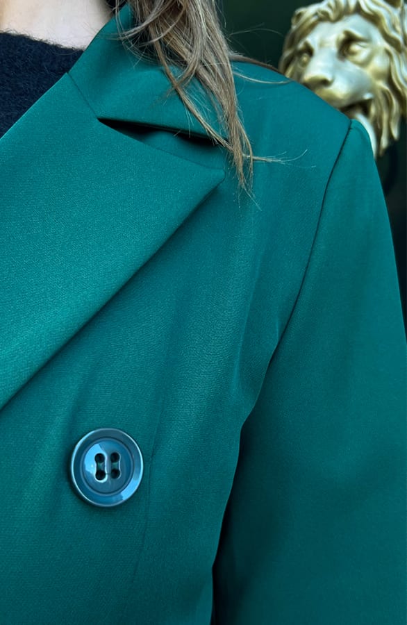 Lange Blazer Layla Emerald – shoparchief — foto 3