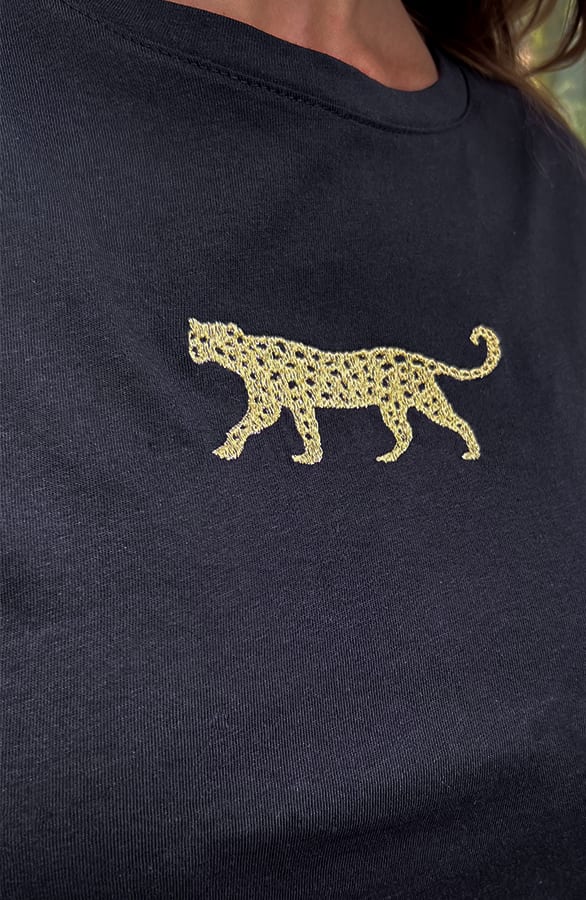 Leopard Top Stacey Zwart – shoparchief — foto 9