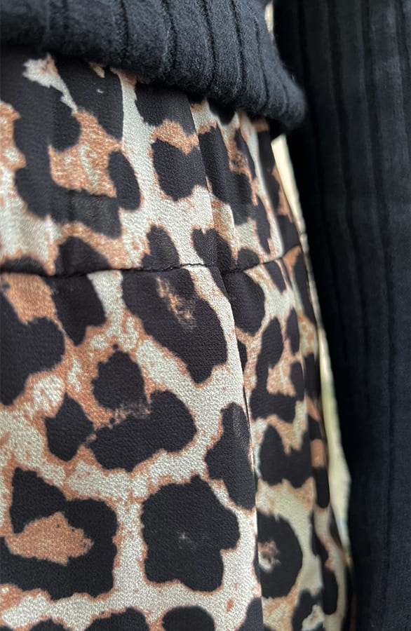 Midi Rok Met Split Josine Leopard – alle jurkjes — foto 12