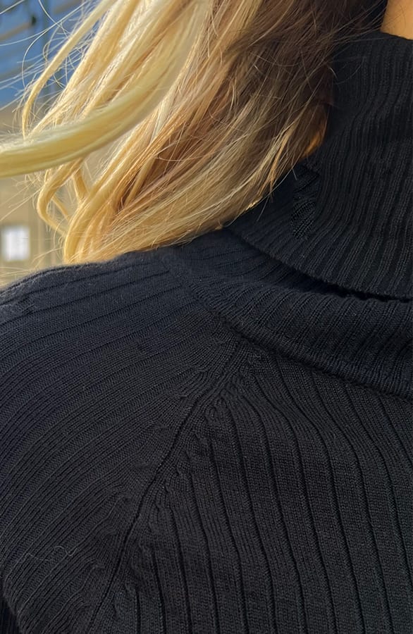 Stretch Coljurk Chantal Zwart – alle jurkjes — foto 7