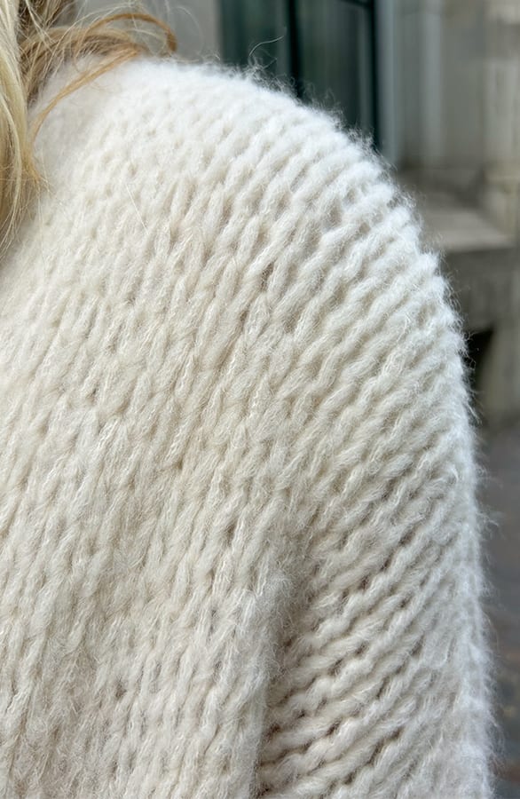 Trendy Vest Gebreid Skye Ecru – shoparchief — foto 5