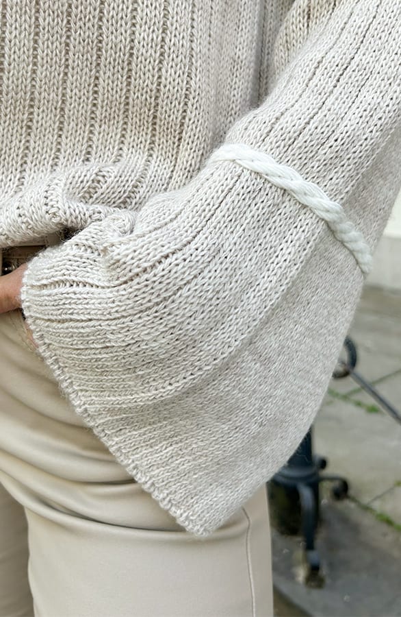 Trui met Twist Erika Beige – shoparchief — foto 6