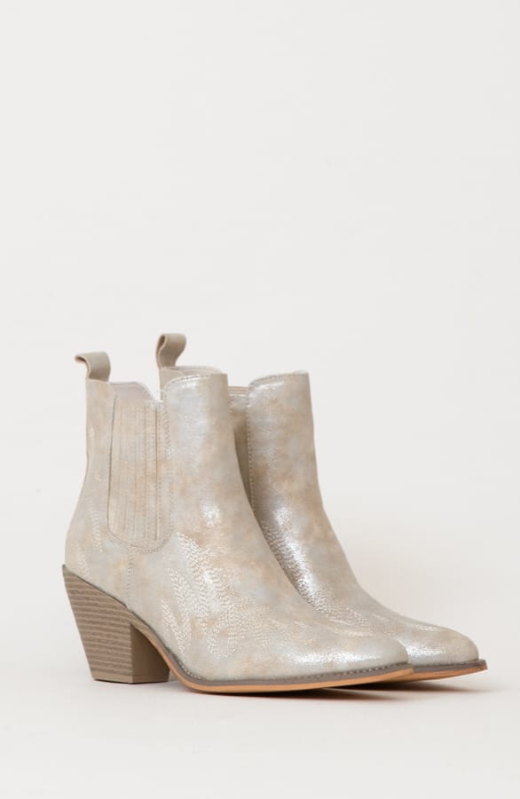 Ankle Boots Madelon Silver – shoparchief — foto 2