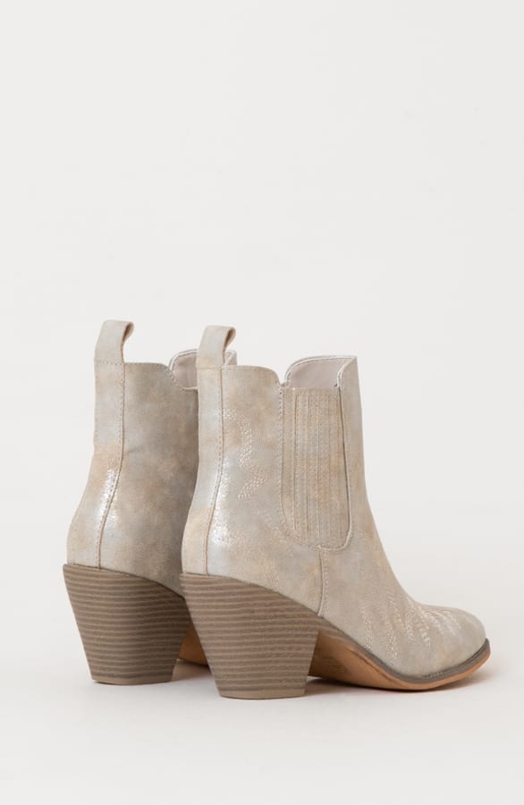 Ankle Boots Madelon Silver – shoparchief — foto 3