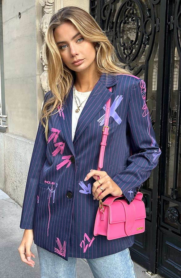 Blazer Streetstyle Milly Navy – shoparchief