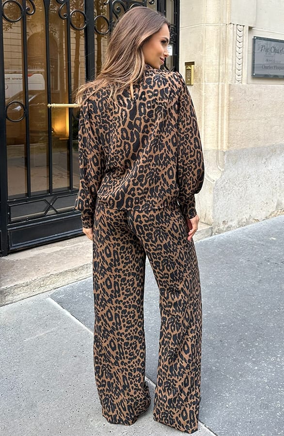 Blouse Long Sleeve Lilly Leopard – shoparchief — foto 6