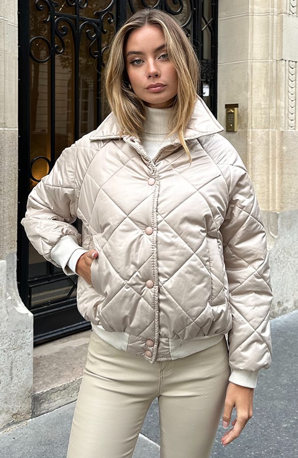 Bomber Jasje Jenna Beige – shoparchief — foto 4