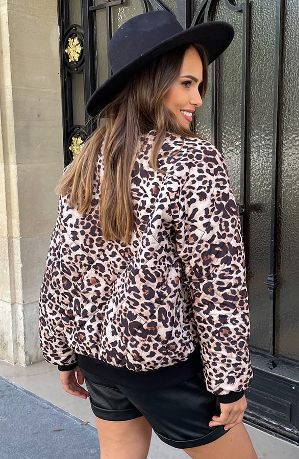 Bomber Jasje Jenna Leopard – shoparchief — foto 4
