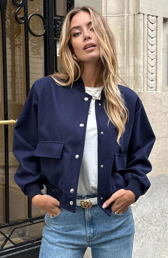 Bomberjacket Danita Marine – jassen — foto 7