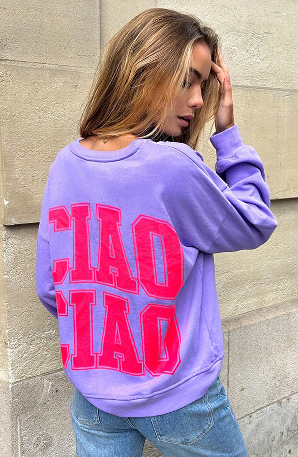 Ciao Sweater Lizz Lila Neon