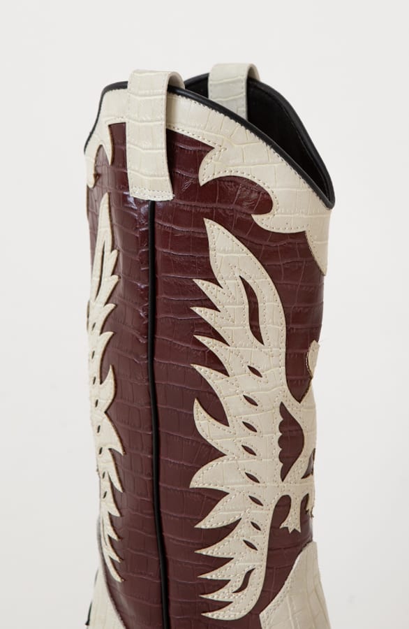 Cowboy Boots Alex Bordeaux – shoparchief — foto 4