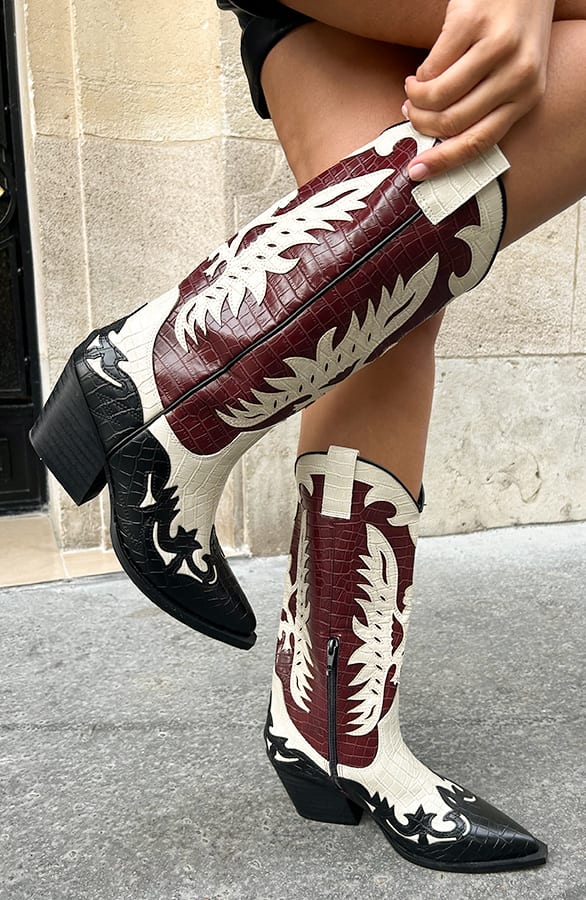 Cowboy Boots Alex Bordeaux – shoparchief