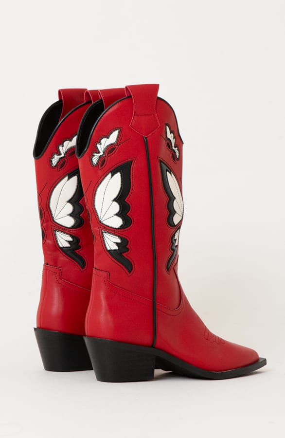 Alex Cowboy Boots Red – shoparchief — foto 7