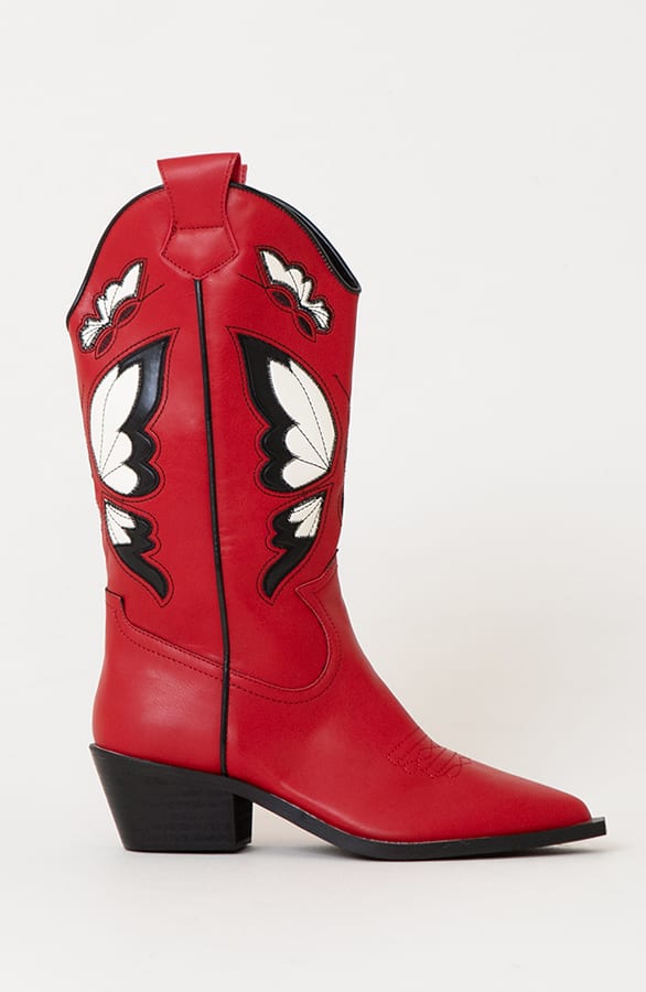 Alex Cowboy Boots Red – shoparchief — foto 6