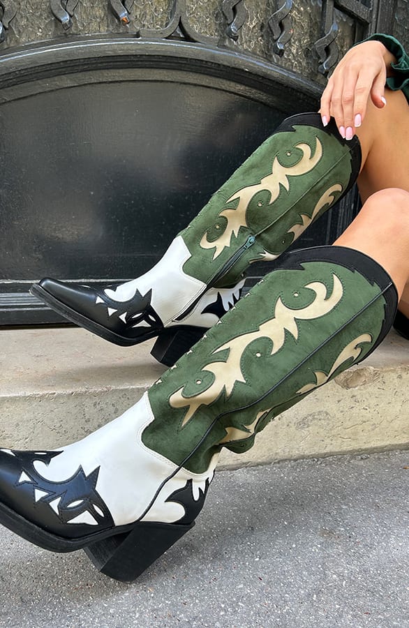 Cowboy Boots Alex Green – shoparchief — foto 3