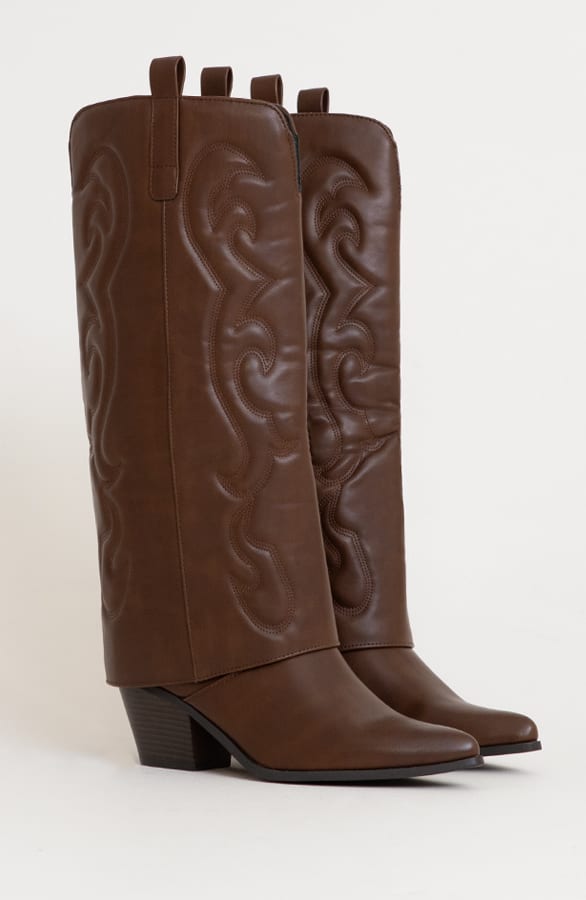Cowboy Boots Indy Chocolate – shoparchief — foto 2