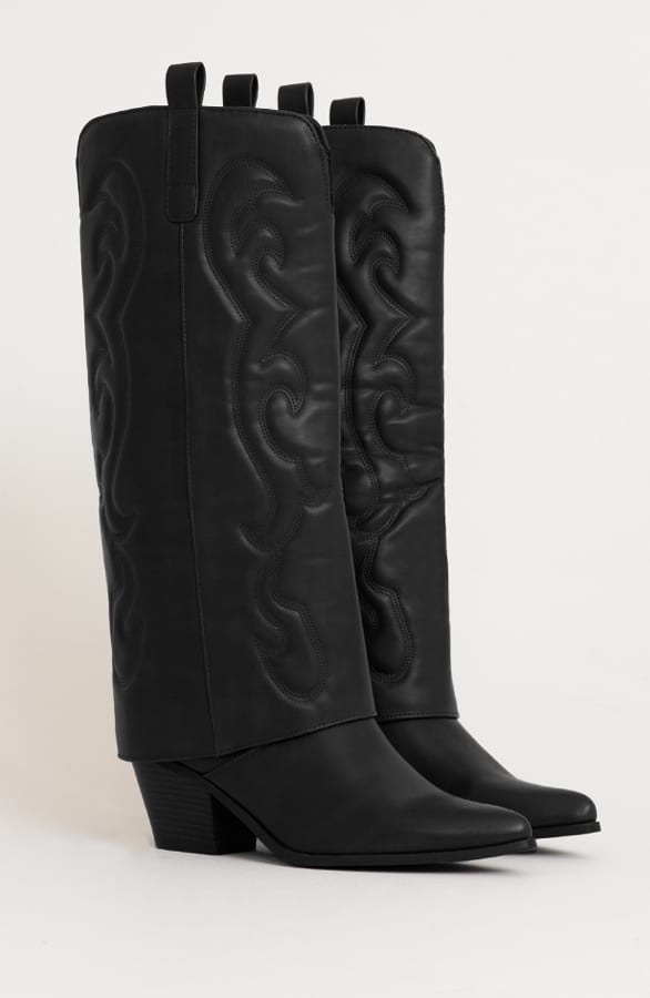 Cowboy Boots Indy Zwart – shoparchief — foto 12