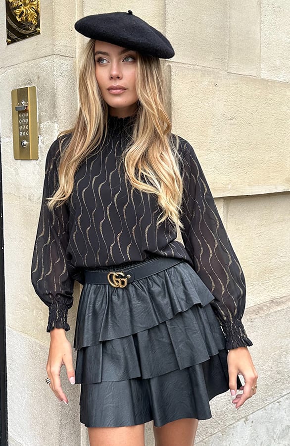 Col Blouse Philley Gold – kleding — foto 5
