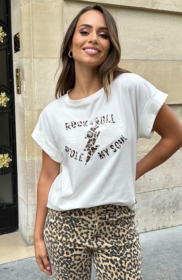 Leopard Rock & Roll Top Hellen – shirts & tops