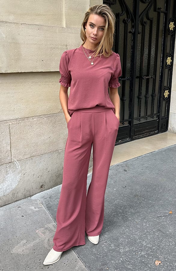 Pantalon Lilly Dust Roze Petite – shoparchief — foto 7