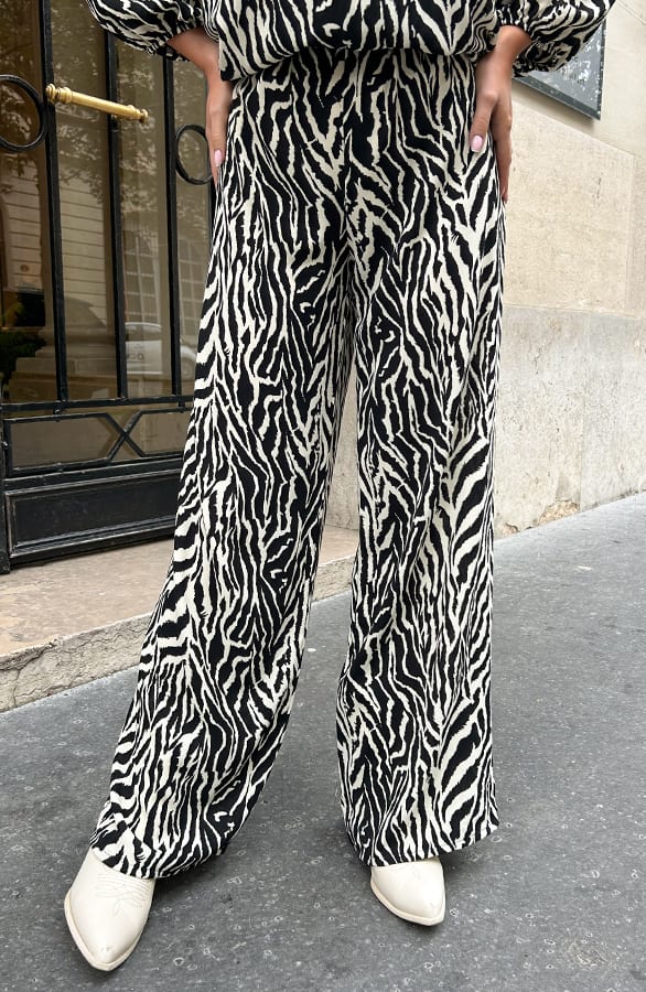 Pantalon Lilly Zebra Regular – shoparchief
