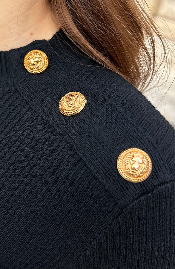 Longsleeve Stretch Trui Suzanne Zwart – truien — foto 6