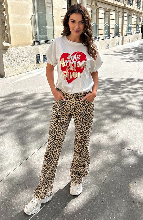 Metallic Heart Top Jenthe – shoparchief — foto 5