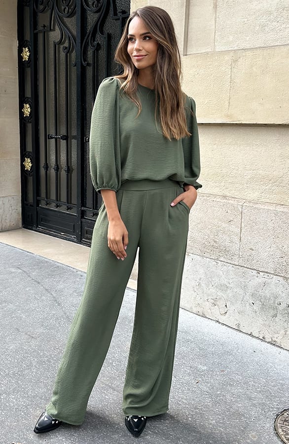 Pantalon Lilly Army Regular – broeken — foto 5
