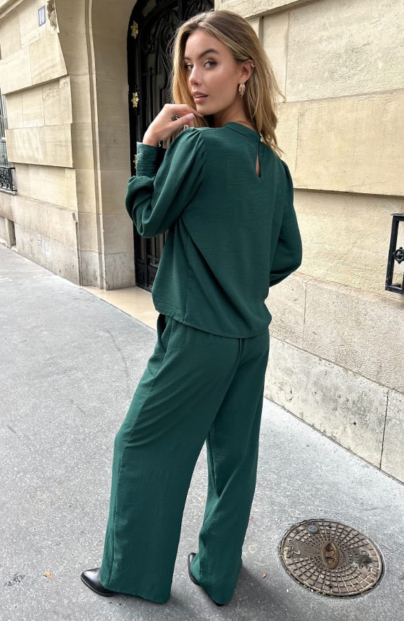 Pantalon Lilly Emerald Regular – broeken — foto 5