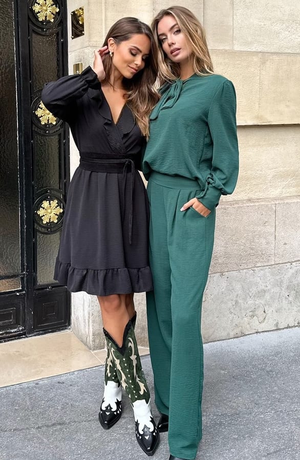 Pantalon Lilly Emerald Regular – broeken — foto 11