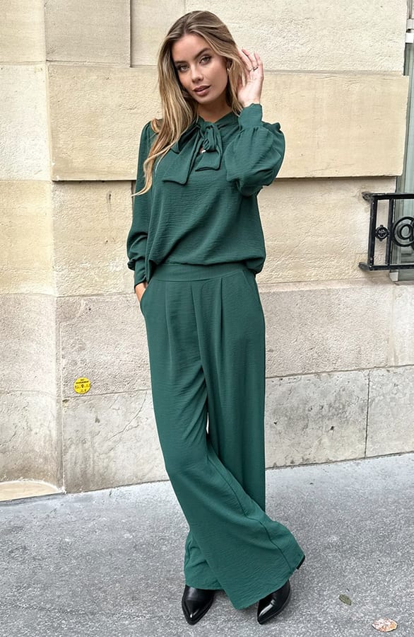 Pantalon Lilly Emerald Regular – broeken — foto 4